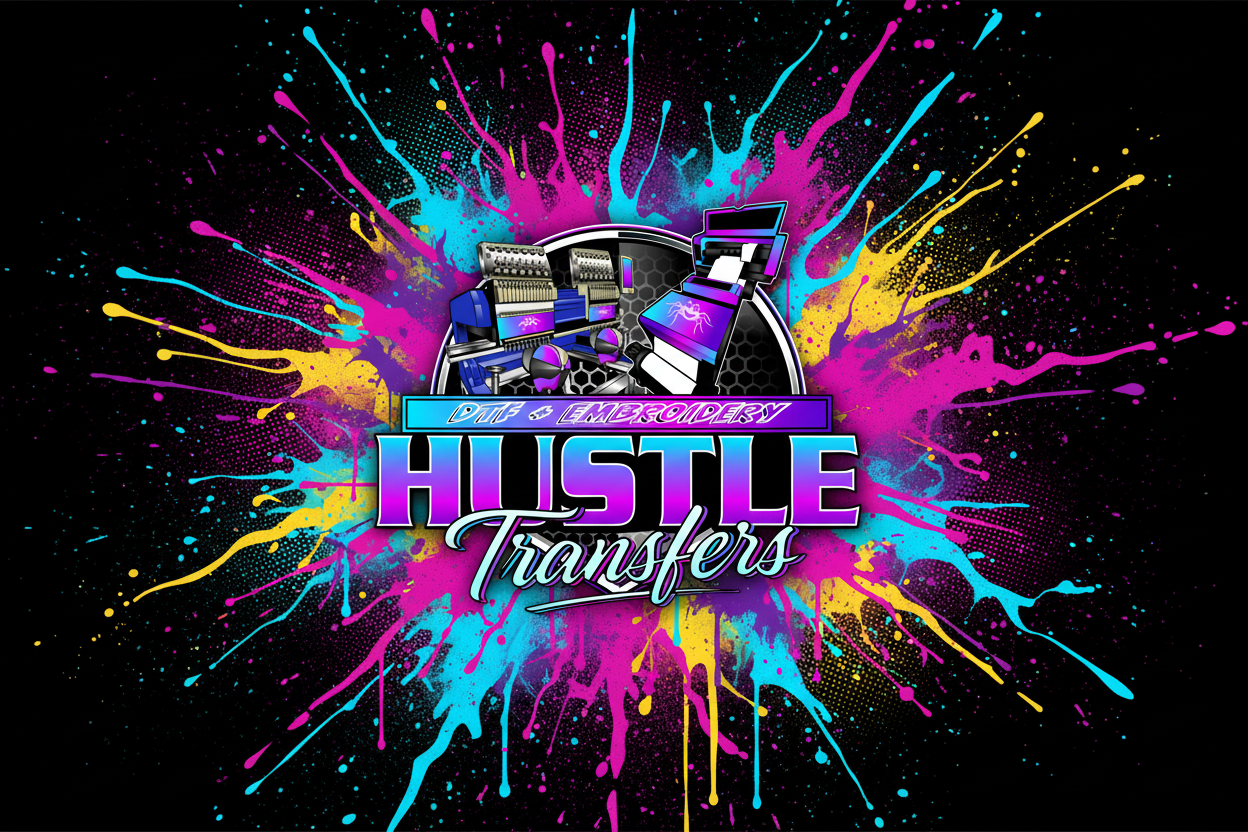 Hustle Transfers CMYK Header